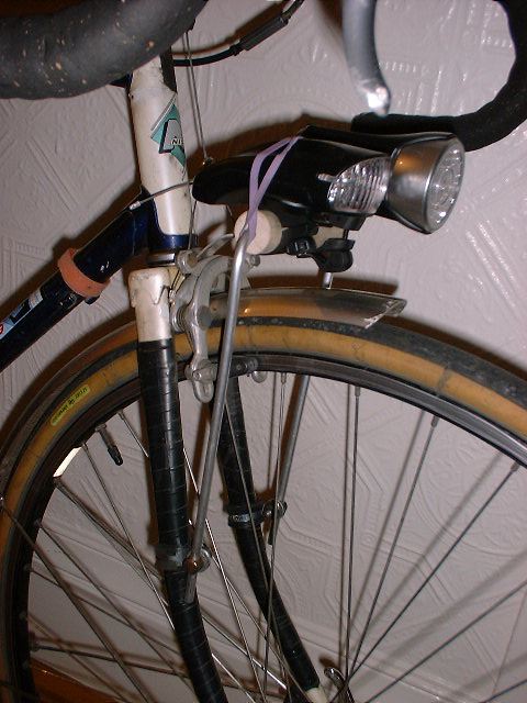 bike light mount fork